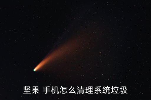 坚果 手机怎么清理系统垃圾