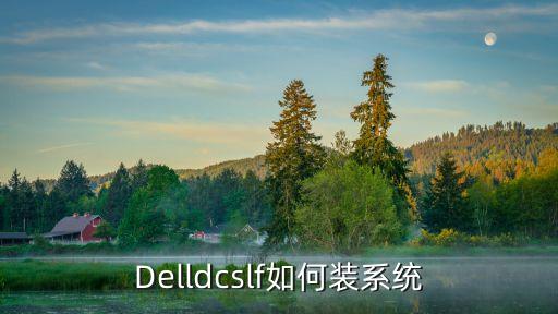 戴尔小机箱如何装系统软件