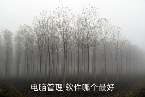 电脑管理 软件哪个最好