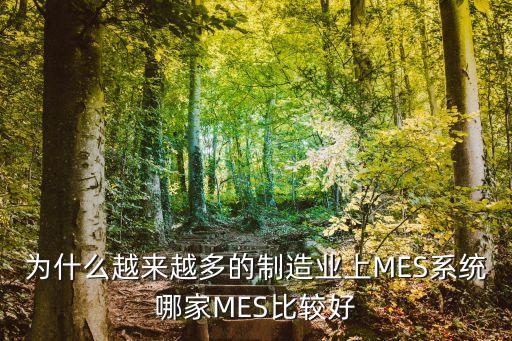 mes系统软件排行榜,mes系统软件供应商排名出炉