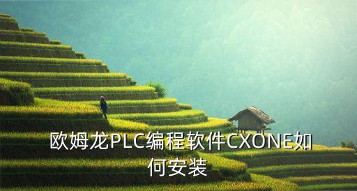  欧姆龙PLC编程软件CXONE如何安装
