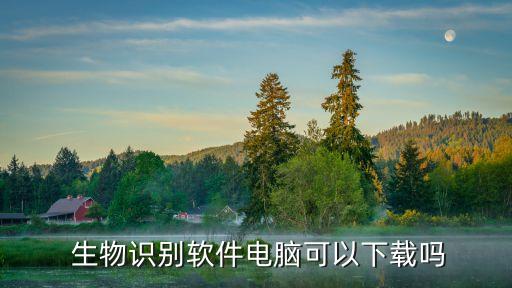  生物识别软件电脑可以下载吗