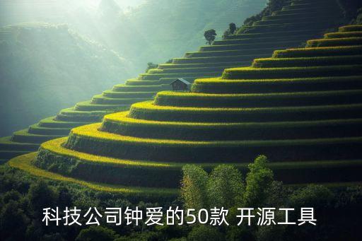 科技公司钟爱的50款 开源工具