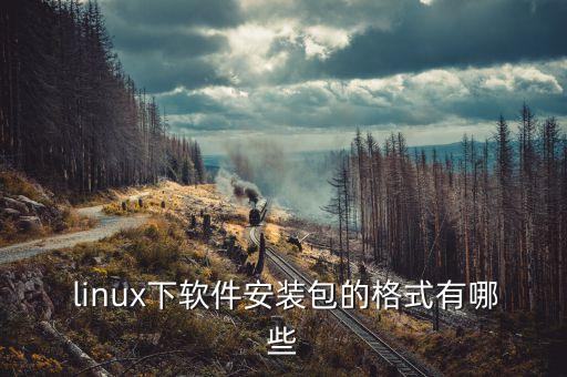  linux下软件安装包的格式有哪些