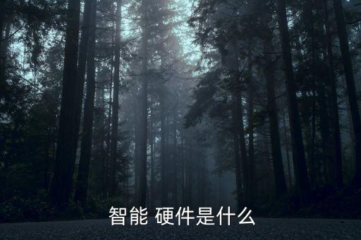  智能 硬件是什么