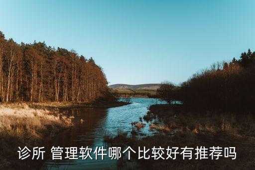 诊所 管理软件哪个比较好有推荐吗