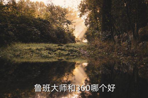  鲁班大师和360哪个好