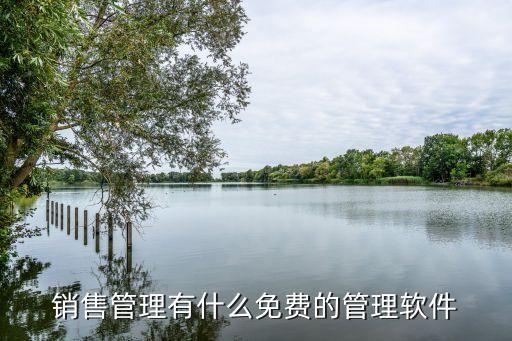 销售管理有什么免费的管理软件