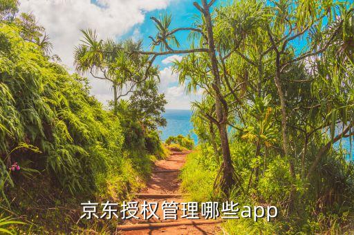  京东授权管理哪些app