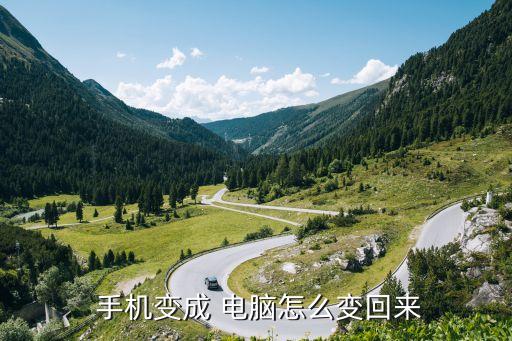  手机变成 电脑怎么变回来