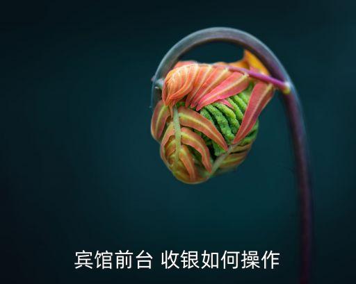 宾馆前台 收银如何操作