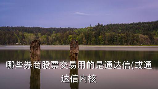 金融系统软件 上市公司