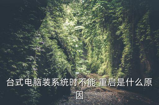台式电脑装系统时不能 重启是什么原因