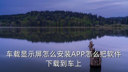 车载显示屏怎么安装APP怎么把软件下载到车上