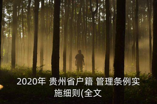 贵州人口管理系统软件下载