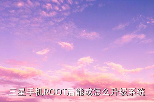 root 更新系统软件,免ROOT强制删系统软件