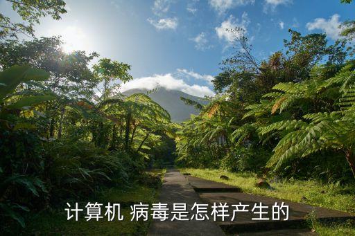电脑如何生成病毒系统软件