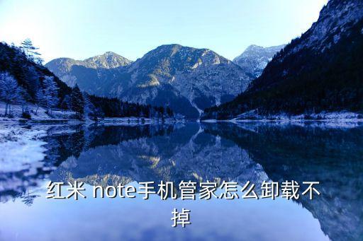 红米note如何删除系统软件,红米哪些系统软件可以删除