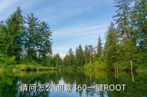 请问怎么 卸载360一键ROOT