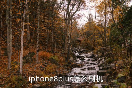 iphone8plus怎么刷机
